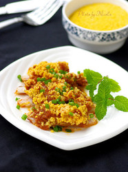 小米蒸羊排
