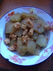 冬瓜烧大虾