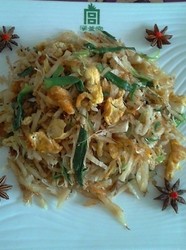 蒜苗炒饼