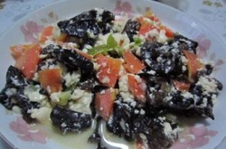胡萝卜木耳炒豆腐