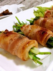 培根蔬菜卷