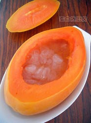 皂角米木瓜盅
