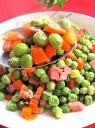 火腿豌豆