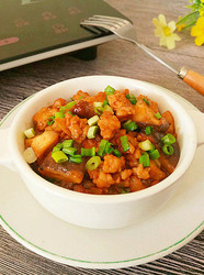 肉末香菇