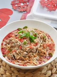 麻酱肥牛 拌面