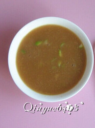 熟豆面糊