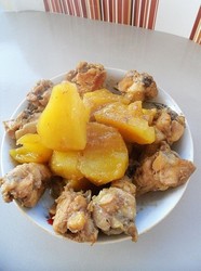 翅根土豆块