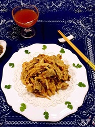 香酥孜然平菇
