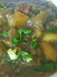 茄子炖土豆