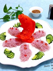 胭脂粉丝扣