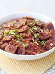 腊肠蒸冬瓜