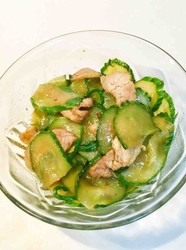 黄瓜片炒肉片儿