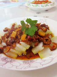 红枣红糖蒸冬瓜