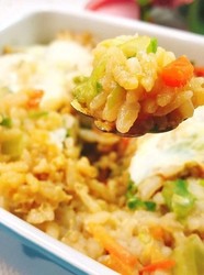 鸡蛋蒸饭