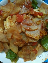 土豆片烧菜
