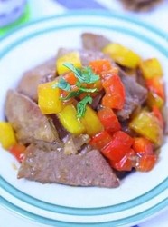 嫩炒猪肝 宝宝辅食食谱