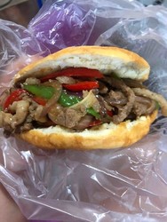 孜然炒肉夹馍