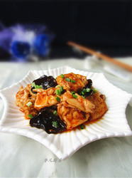 家常鸡柳豆腐