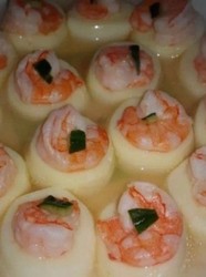 日本豆腐蒸虾仁
