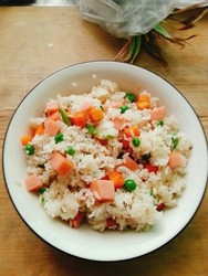 火腿炒饭