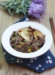 茭白炒牛肉