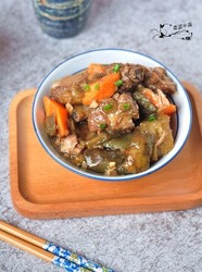茄子烧排骨