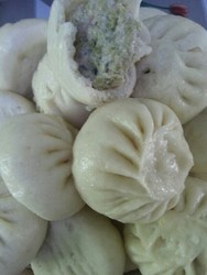 芹菜猪肉包