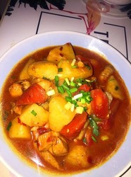 土豆胡萝卜烧鸡