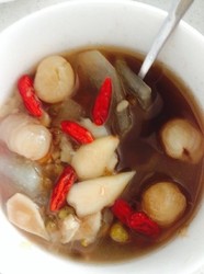 冬瓜百合绿豆桂圆枸杞汤