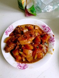 鸡翅烧木瓜