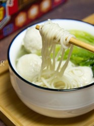 肉丸清汤面