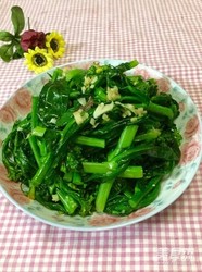 姜汁炒芥兰