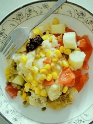 山药玉米饭