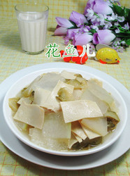 榨菜千张炒冬瓜