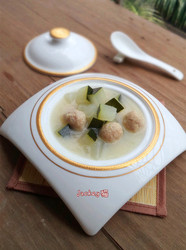 冬瓜肉丸浸粥水