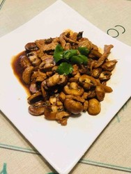 蘑菇炒肉丝