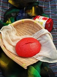 天然色素，红曲豆面发糕
