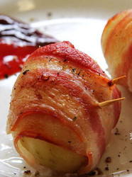 培根烤土豆-土豆传奇小吃