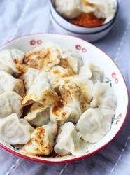 红萝卜猪肉饺子