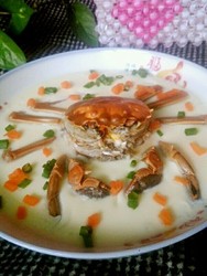 蛋蒸大闸蟹