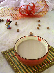 莲子豆浆