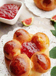 无花果酱花环包