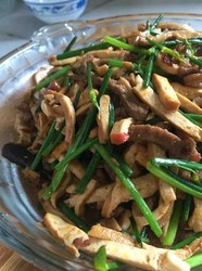 香干炒肉丝