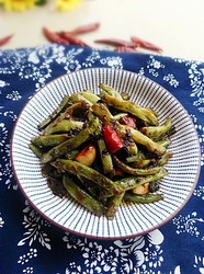 橄榄菜烧四季豆