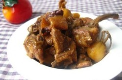 腊肉慈菇烧排骨