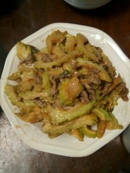 苦瓜酸炒牛肉