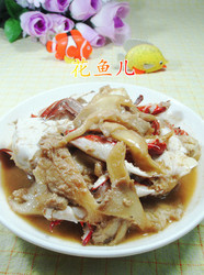 平菇炒螃蟹