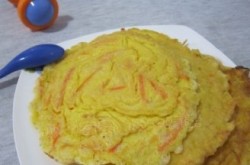 红萝卜煎蛋饼