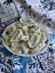 皮皮虾韭菜水饺