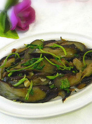 蒜香茄子片